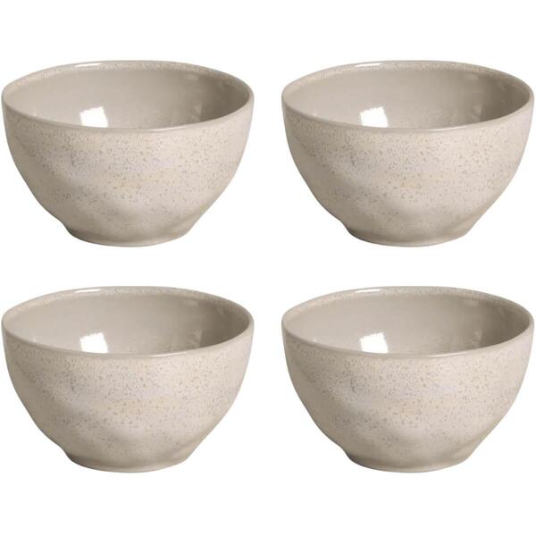 4 Bowls Orgânico Latte 558ml Cumbuca Servir Porto Brasil 13x