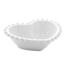 4 Bowls Wolff Beads De Porcelana Branco 13cm X 11cm X 4cm