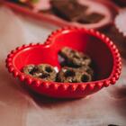 4 Bowls Wolff Beads De Porcelana Vermelho 13cm X 11cm X 4cm