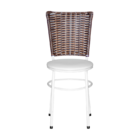 4 Cadeiras Brancas Para Cozinha Hawai Cappuccino  Branco