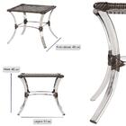 4 Cadeiras Colombia 1 Mesa Baixa Colombia Para Área Externa,