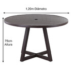 4 Cadeiras Corda Náutica Bali E Mesa Tampo Ripado Em Alumínio