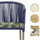 4 Cadeiras De Jantar Área Noronha Em Alumínio Com Pintura Fen