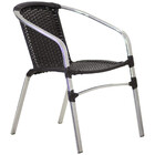 4 Cadeiras E Mesa Com Tampo Alumínio Área Varanda