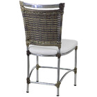 4 Cadeiras Jk Em Alumínio E Fibra Sintética Cozinha Edícula