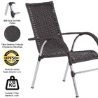 4 Cadeiras Vênus Em Alumínio E Fibra Sintética Para Varanda T