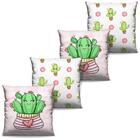 4 Capas De Almofada Cactos Baby