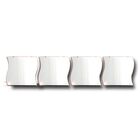 4 Espelho 25 X 106 Multiuso De Acrílico Bandeiras