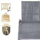 4 Espreguiçadeiras Catar E 4 Mesas Garden Corda Náutica Cor M