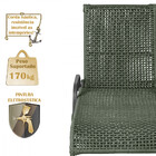 4 Espreguiçadeiras Catar E 4 Mesas Garden Corda Náutica Cor P