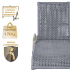 4 Espreguiçadeiras Reclinavel Catar Fendi Corda Nautica Trama