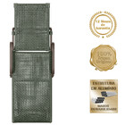 4 Espreguiçadeiras Reclinavel Catar Marrom Corda Nautica Tram