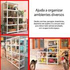 4 Estantes Modular 5 Prateleiras Câmara Fria Até 250kg Multiu