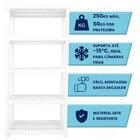 4 Estantes Modular 5 Prateleiras Câmara Fria Até 250kg Multiu