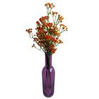 4 Flores De Mosquitinho Laranja Permanente Para Arranjos Perf