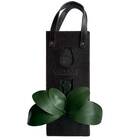 4 Hastes Com Folhas De Orquídea Artificial Verde Planta Reali