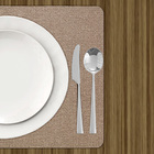 4 Jogo Americano Areia Impermeável 29 X 44cm - Id Decor