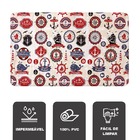 4 Jogo Americano Marine Impermeável Limpa Fácil Pvc