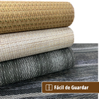 4 Jogo Americano Mesa Posta Luxo Impermeável Pvc Mz Rust Vr -