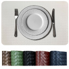 4 Jogo Americano Mesa Posta Luxo Impermeável Pvc Trm Br