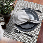 4 Jogo Americano Pvc Antiderrapante Flex Resistente Br