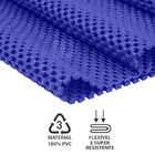 4 Jogo Americano Redondo Antiderrapante Flex Resistente Az