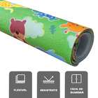 4 Jogo Americano Redondo Infantil Zoo Impermeável Pvc