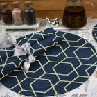 4 Jogo Americano Redondo Mesa Posta Sousplat Luxo Pvc M06