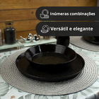 4 Jogo Americano Redondo Mesa Posta Sousplat Luxo Pvc Mcz