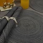 4 Jogo Americano Redondo Mesa Posta Sousplat Luxo Pvc Pmcz