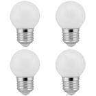 4 Lâmpadas Led Bolinha Decorativa Orby 2,5w 220v Branco Frio