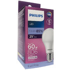 4 Lâmpadas Led Philips Bulbo 9w Branco Frio Equivale 60w