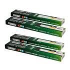 4 Luminárias Led Sobrepor Line 9w 30cm 6500k Taschibra