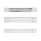 4 Luminárias Led Sobrepor Line 9w 30cm 6500k Taschibra