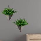 4 Mini Plantas De Eucalipto Artificial 33x18cm Para Decoração