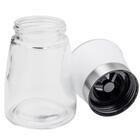 4 Moedores De Sal E Pimenta Temperos 170ml Lyor Em Vidro Com