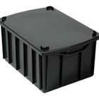 4 Pçs Caixa Plastica Organizadora Com Tampa 28l Composteira P