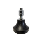 4 Pe Nivelador Borracha Amortecedor Impacto N3 1/2