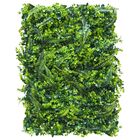 4 Placas Com Folhagens Artificiais Samambaia E Eucalipto Para