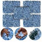 4 Placas Decorativas de Flores Artificiais 60x40cm Quadro Flo