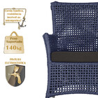 4 Poltronas E 1 Mesa Igapó Em Alumínio Pintura Fendi Corda Ná