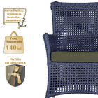 4 Poltronas Igapó Alumínio Micro Pintura Fendi Corda Náutica