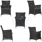 4 Poltronas Igapó Alumínio Micro Pintura Fendi Corda Náutica