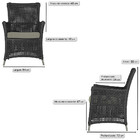 4 Poltronas Igapó Alumínio Micro Pintura Fendi Corda Náutica