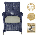 4 Poltronas Igapó Alumínio Micro Pintura Fendi Corda Náutica