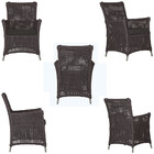 4 Poltronas Igapó Alumínio Micro Pintura Fendi Corda Náutica