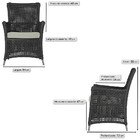 4 Poltronas Igapó Alumínio Micro Pintura Fendi Corda Náutica