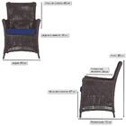 4 Poltronas Igapó Alumínio Micro Pintura Preta Corda Náutica