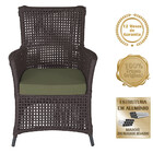 4 Poltronas Igapó Alumínio Micro Pintura Preta Corda Náutica