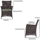 4 Poltronas Igapó Alumínio Micro Pintura Preta Corda Náutica